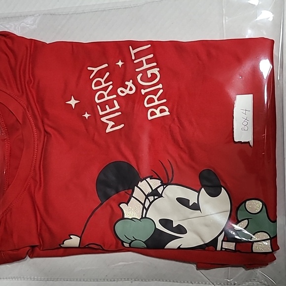 Disney Womens Long Sleeve Christmas Tunic Dress Large (10-12) NWOT - Picture 8 of 8